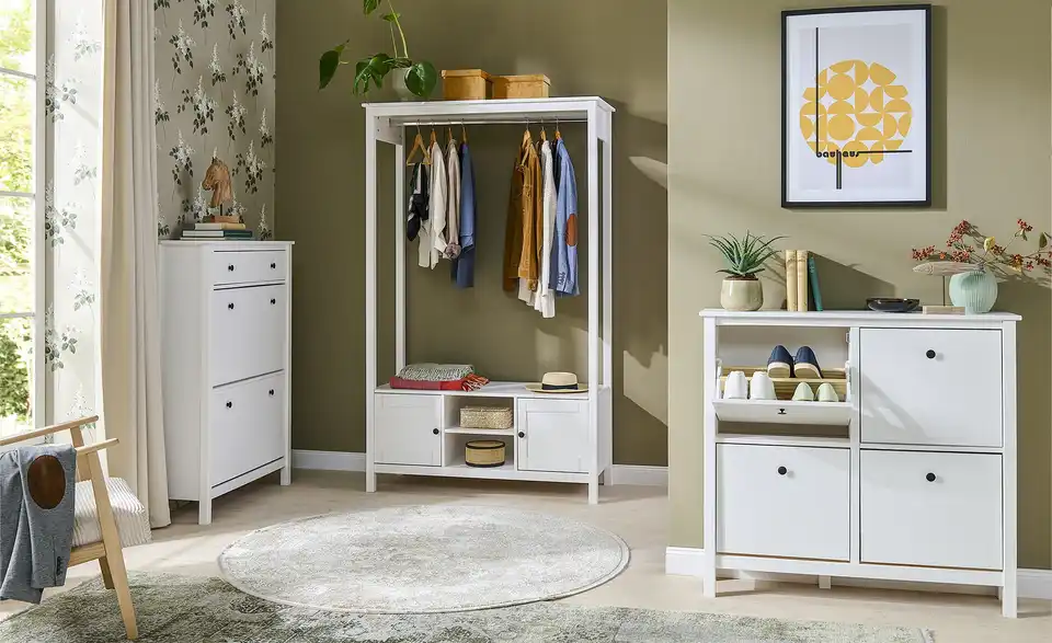 Schuhkommode Landliv BHT 90|127|30 cm