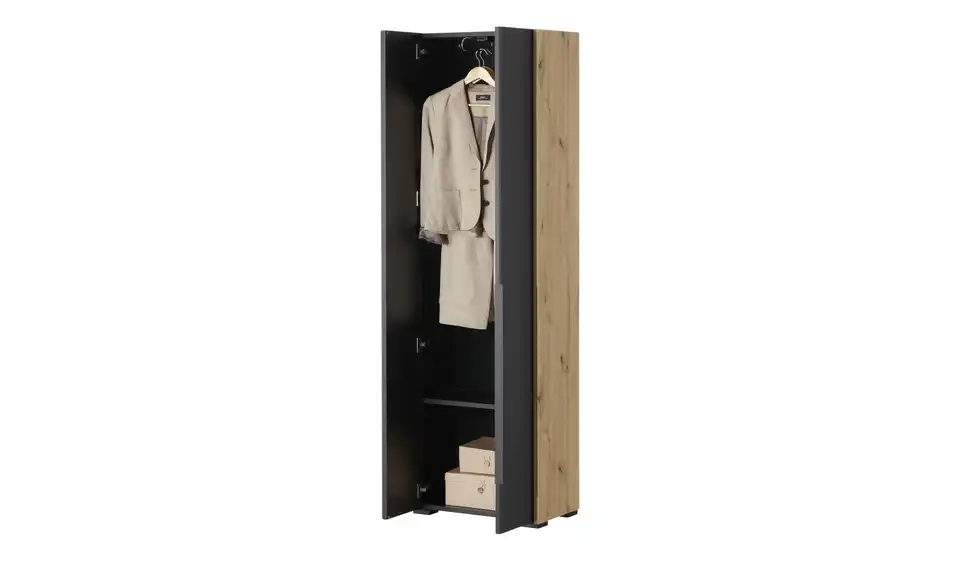 Wohnwert Garderobenschrank Arca BHT 59|190|34 cm