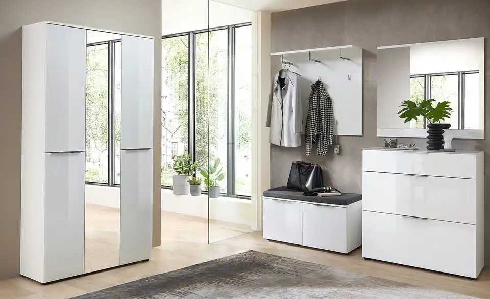 Garderobenschrank Vitreo Neo BHT 90|196|41 cm