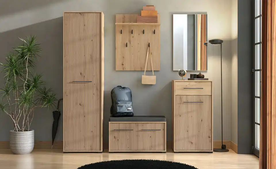 Garderobenschrank Calvas BHT 54,5|197,5|40 cm