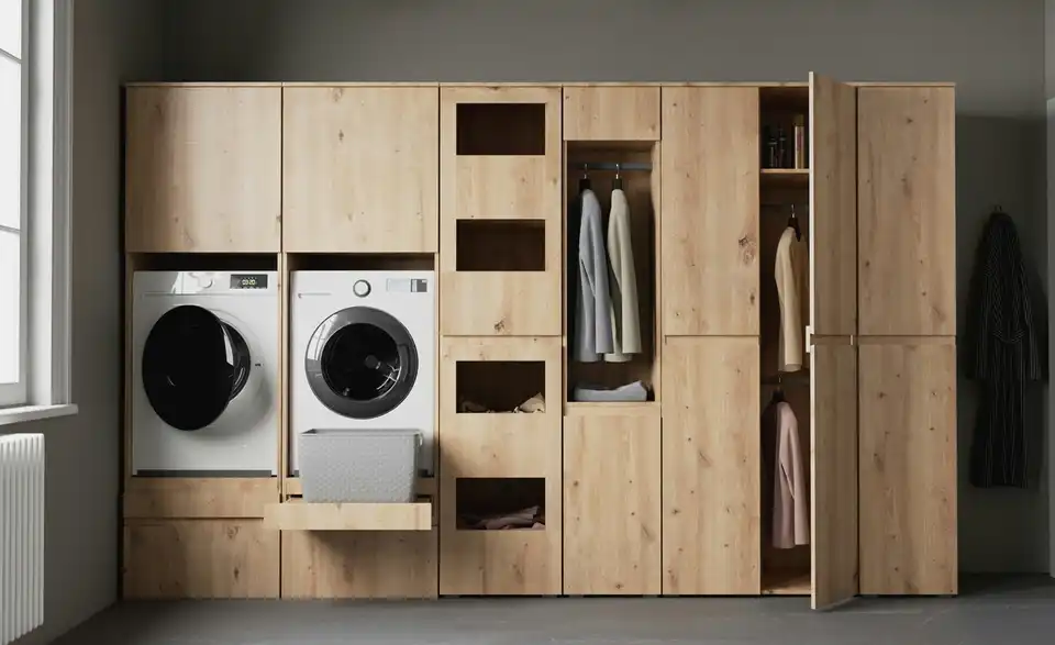 smart Garderobenschrank BEN BHT 40|210|37 cm