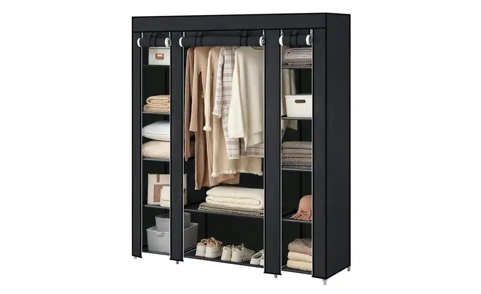 Stoffschrank Denni BHL 150|175|45 cm