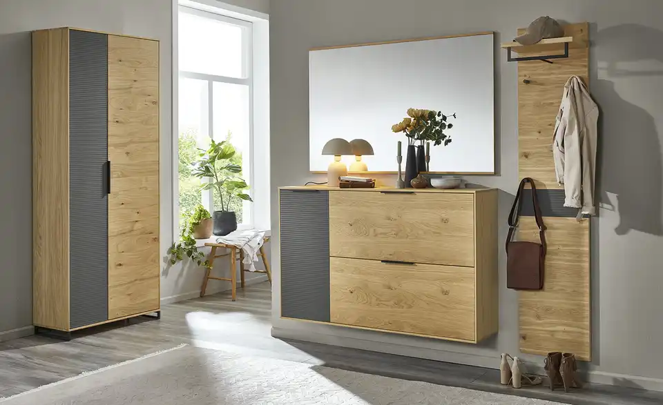 MONDO Garderobenschrank Aralia BHT 72|195|37 cm