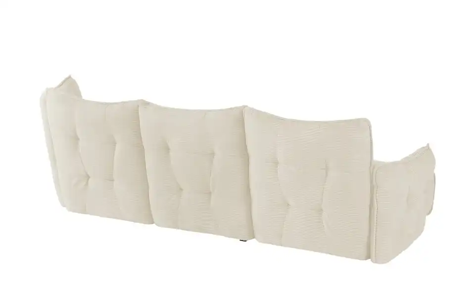 Wohnlandschaft Jeaneva BHT 384|101|197 cm, Cordstoff