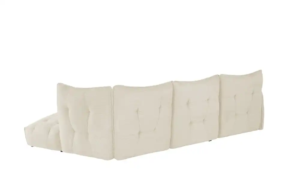 Wohnlandschaft Jeaneva BHT 384|101|197 cm, Cordstoff