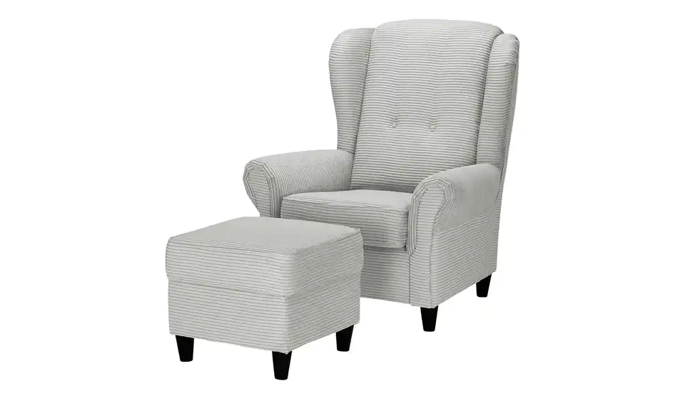 Sessel Kivana BHT 94|112|94 cm, Cordstoff