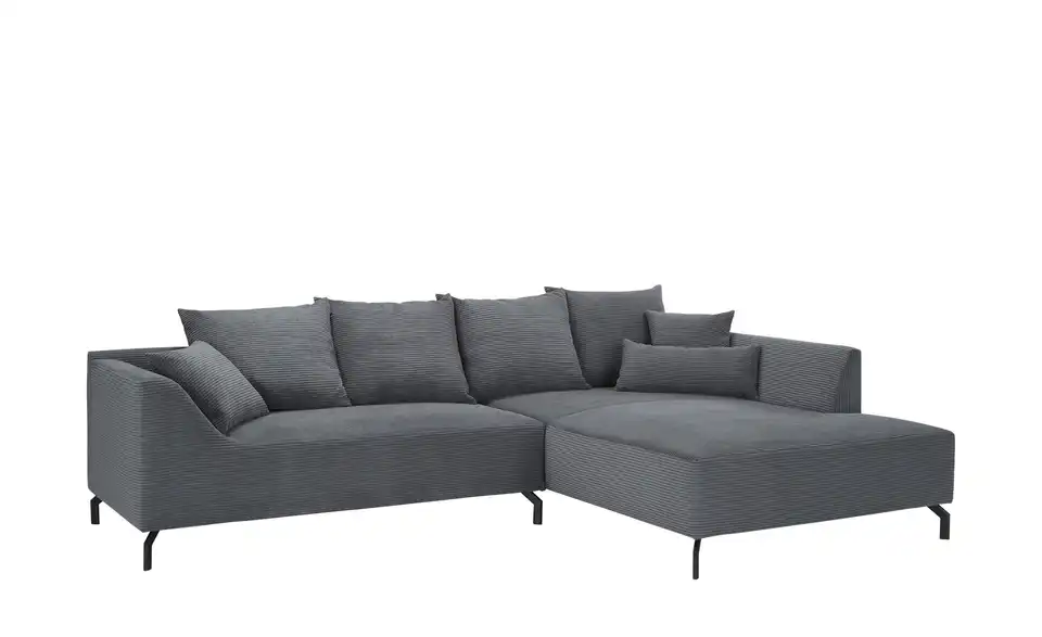 Ecksofa Lino BHT 304|95|202 cm, Cordstoff
