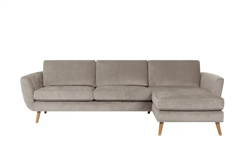 SOHO Ecksofa Smilla BHT 274|85|156 cm, Samt