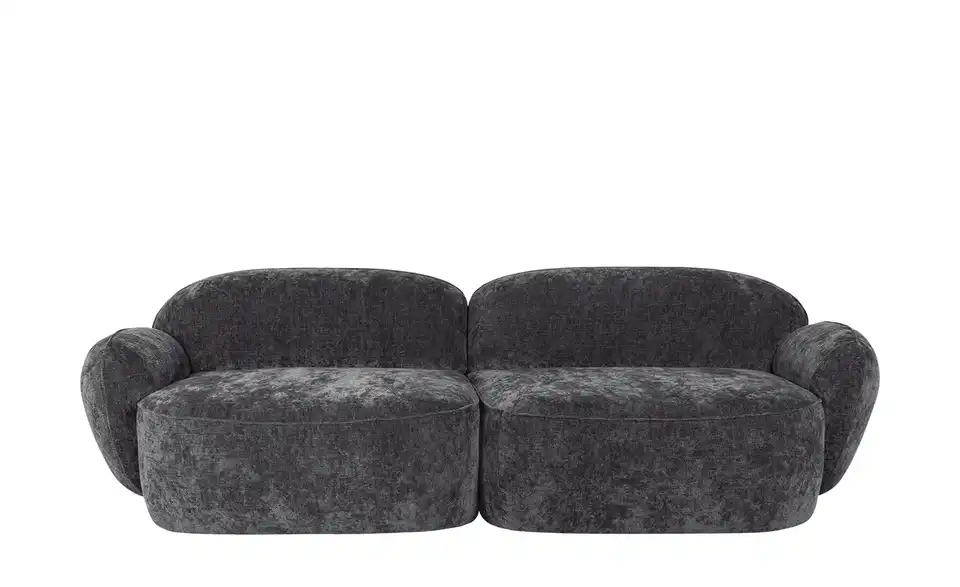SOHO Sofa 3-sitzig Bubble BHT 236|80|104 cm, Chenille