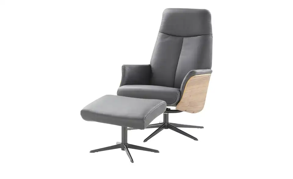 Sessel-Hocker-Set 3463 Kunstleder