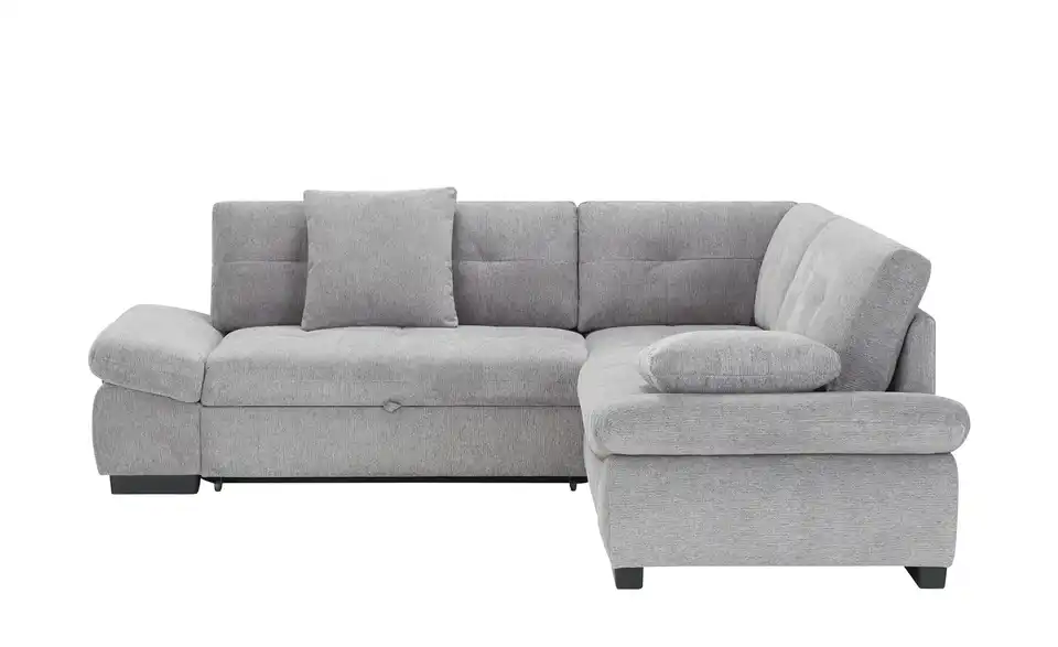 bobb Ecksofa Lindsay BHT 255|91|225 cm, Mikrofaser