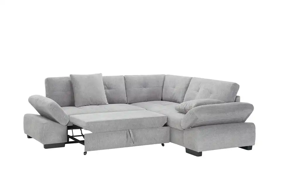 bobb Ecksofa Lindsay BHT 255|91|225 cm, Mikrofaser