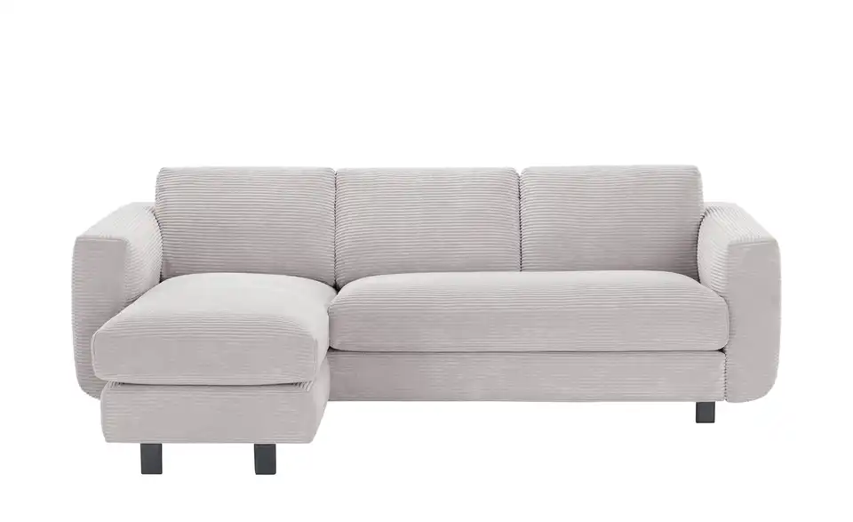 SOHO Ecksofa Ariana BHT 215|75|163 cm, Cordstoff
