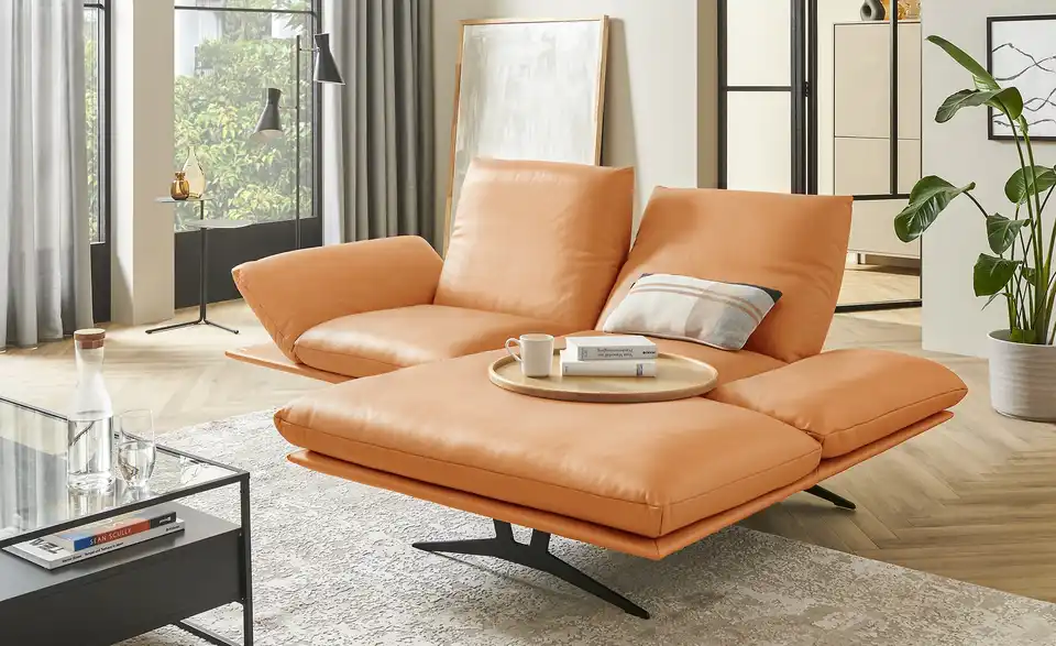 KOINOR Ecksofa Francis BHT 238|93|190 cm, Leder