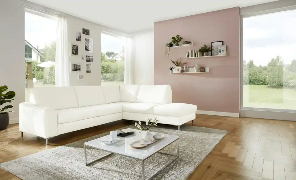 meinSofa Ecksofa Lea BT 271|235 cm, Leder