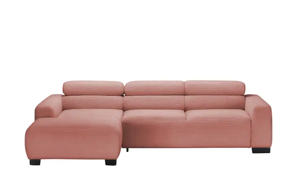 Jette Home Ecksofa Flirt BHT 258|84|179 cm, Cordstoff