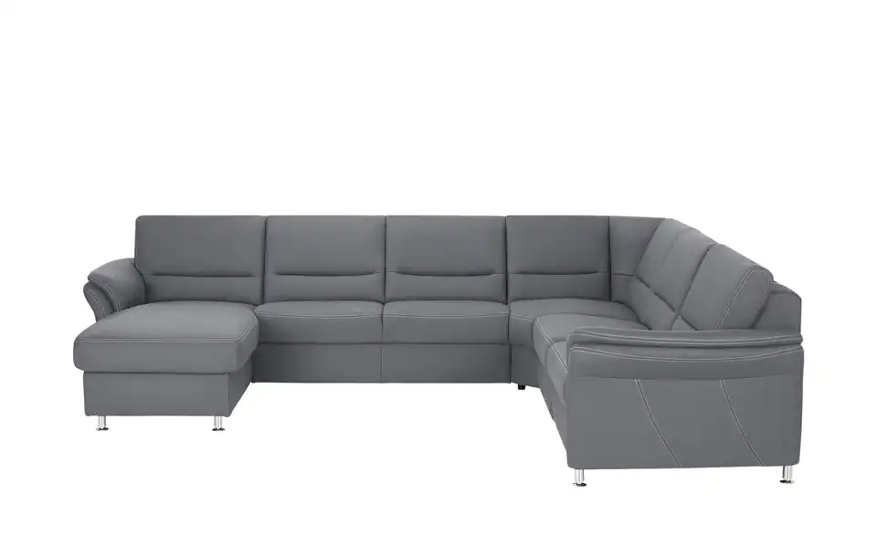 meinSofa Wohnlandschaft Donald BHT 330|89|262 cm, Flachgewebe
