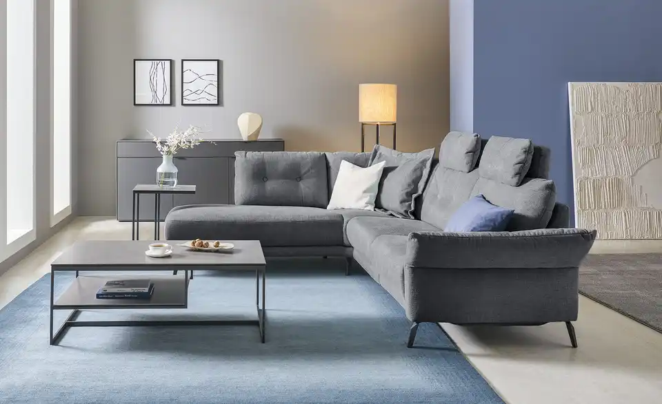 Jette Home Ecksofa Scope BHT 258|88|221 cm, Mikrofaser