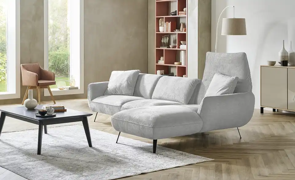pop Ecksofa Ventus BHT 281|111|174 cm, Mikrofaser
