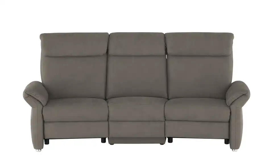 Wohnwert Trapezsofa mit USB Anschluss Melina BHT 226|107|176 cm, Mikrofaser