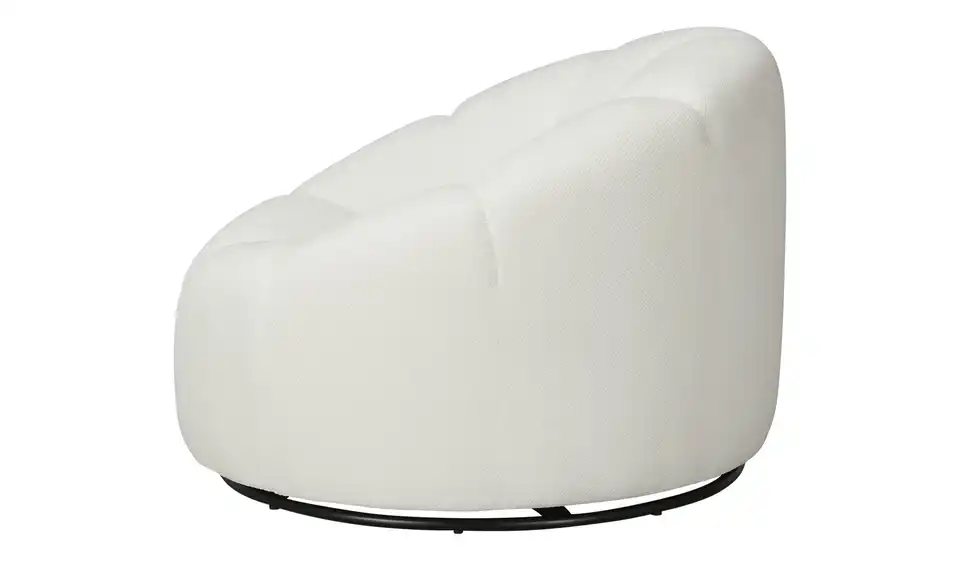 Loungesessel drehbar Swifel H 70 cm, Ø 97 cm, Velours