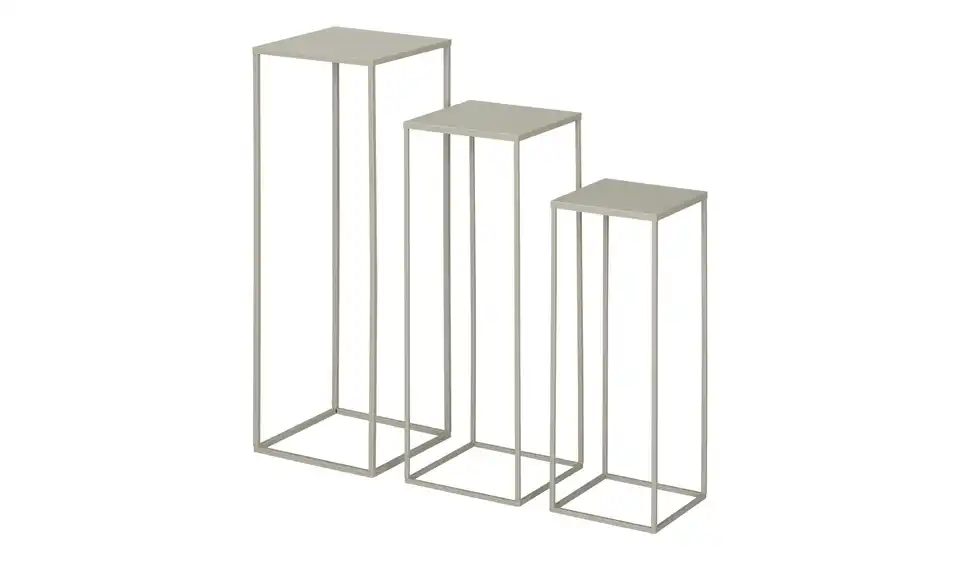 HOME STORY Beistelltisch, 3er Set BHT 25|70|25 cm
