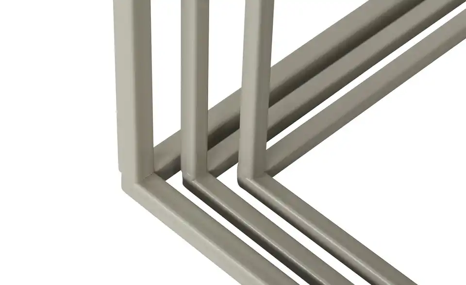 HOME STORY Beistelltisch, 3er Set BHT 25|70|25 cm