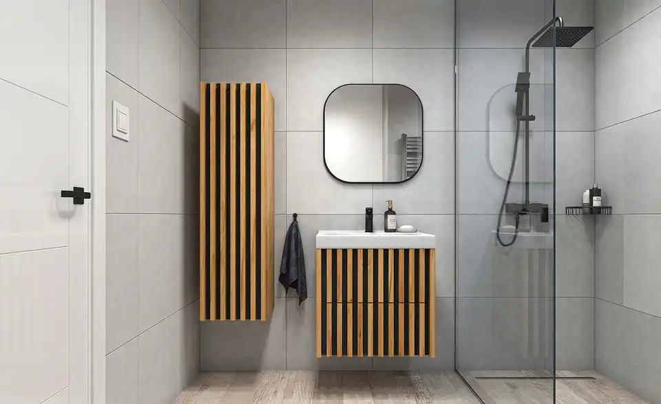 Waschtischkombination Linstower See BHT 61|62|46 cm