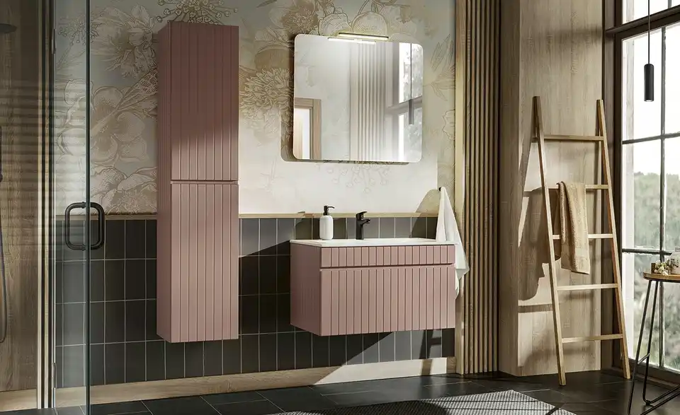 Waschtischkombination Idasee BHT 81|58,7|46 cm