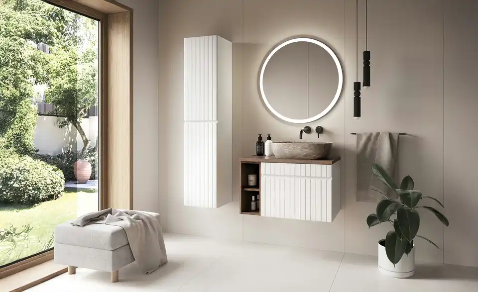 Hochschrank Inheidener See BHT 35|160|33 cm