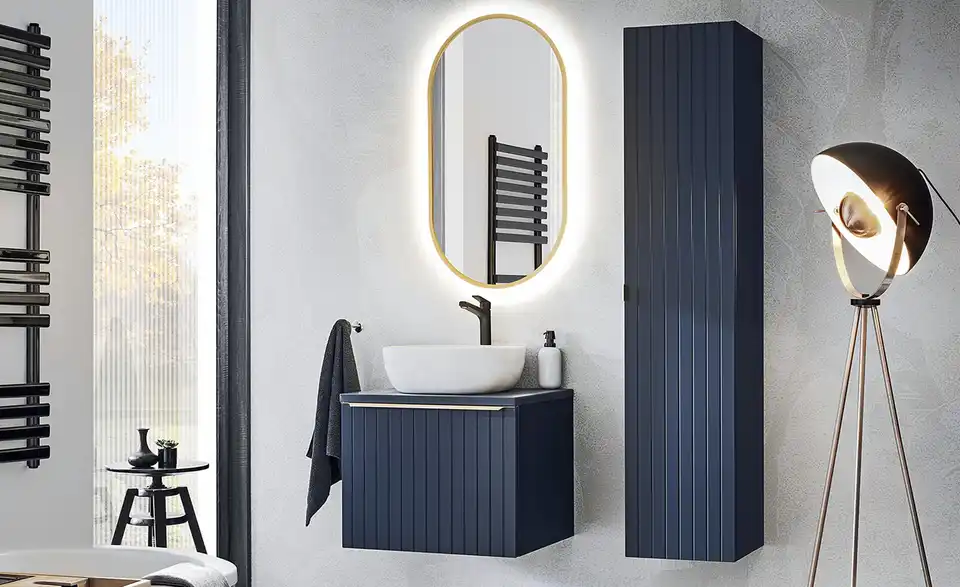 Waschtischkombination Sander See BHT 60,6|59,2|46,5 cm Waschtischkombination Sander See BHT 60,6|59,2|46,5 cm