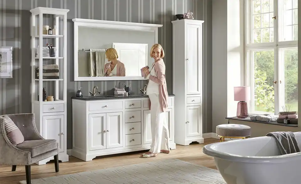 VAN HECK Hochschrank Hampton BHT 44|220|37 cm