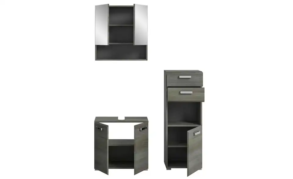 Badkombination Silbersee BHL 115|185|115 cm