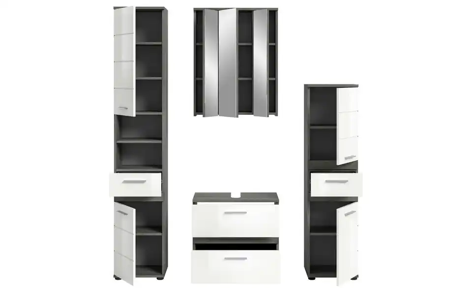 Badkombination Blankensee BHL 160|191|34 cm