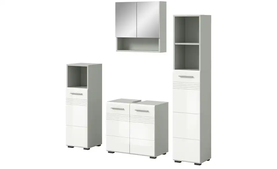 Badkombination Caputher See BHL 150|190|32 cm