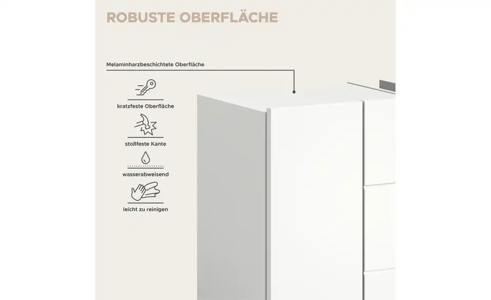 Badkombination BHL 157|190|34 cm