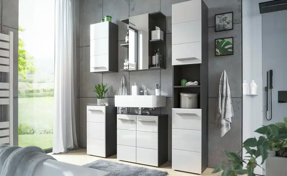 uno Waschbeckenunterschrank Glammsee BHT 60|62|30 cm