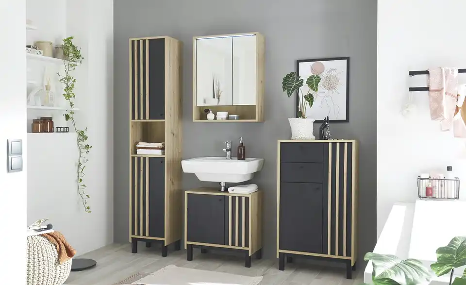 Hochschrank Vogelstangsee BHT 38|195|32 cm