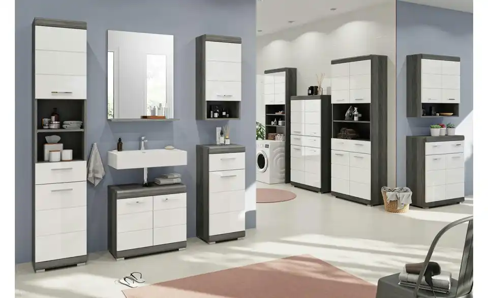 Unterschrank SCHLOONSEE, Breite 74cm, 2 Tür, 1 Schubkasten, 2 Fächer, MDF-Front in verschiedenen Farben erhältlich, Badmöbel, Badschrank, Kommode, Bad Schloonsee BHL 74|88|31 cm Unterschrank SCHLOONSEE, Breite 74cm, 2 Tür, 1 Schubkasten, 2 Fächer, MDF-Front in verschiedenen Farben erhältlich, Badmöbel, Badschrank, Kommode, Bad Schloonsee BHL 74|88|31 cm