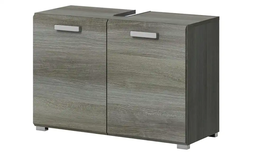 Waschbeckenunterschrank Silbersee BHT 80|55|37 cm