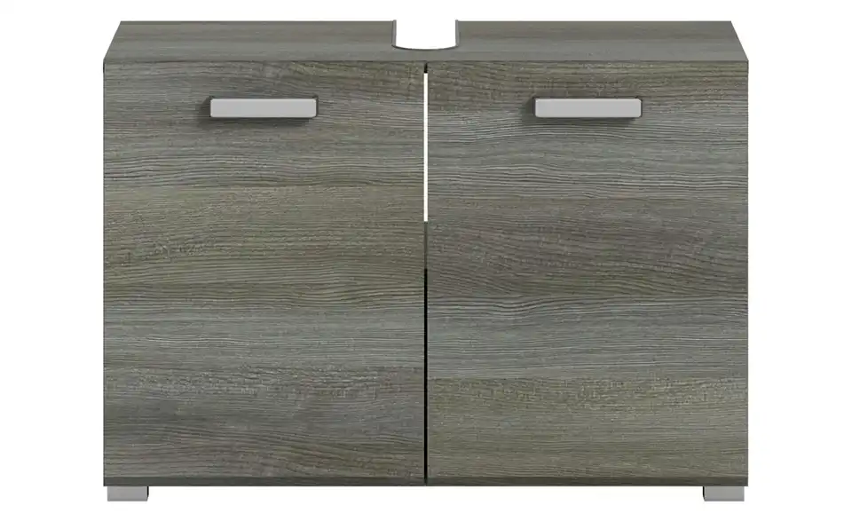 Waschbeckenunterschrank Silbersee BHT 80|55|37 cm