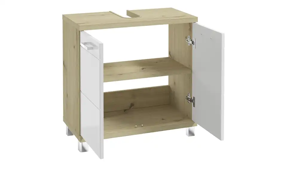 Waschbeckenunterschrank Nehmitzsee BHT 60|60|32 cm