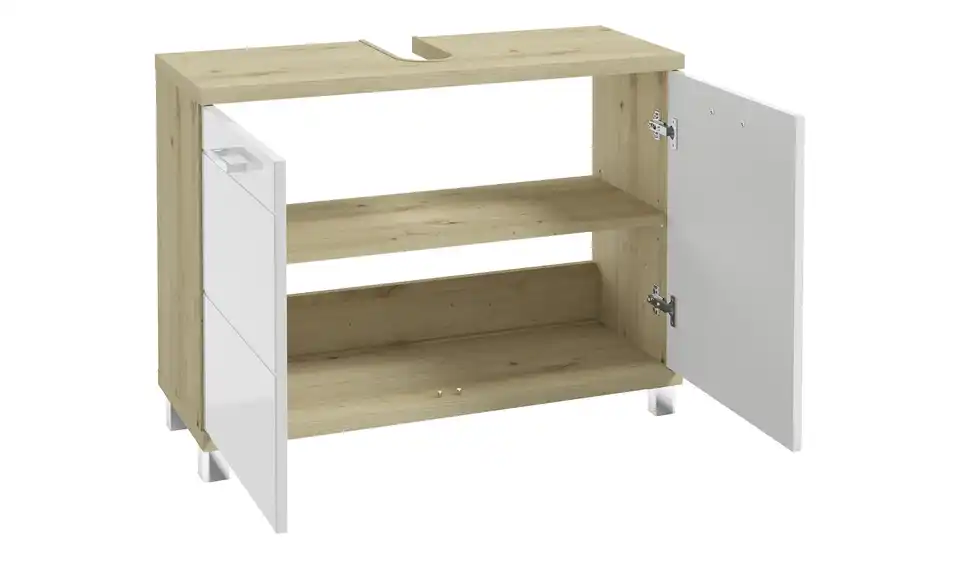 Waschbeckenunterschrank Nehmitzsee BHT 80|60|32 cm