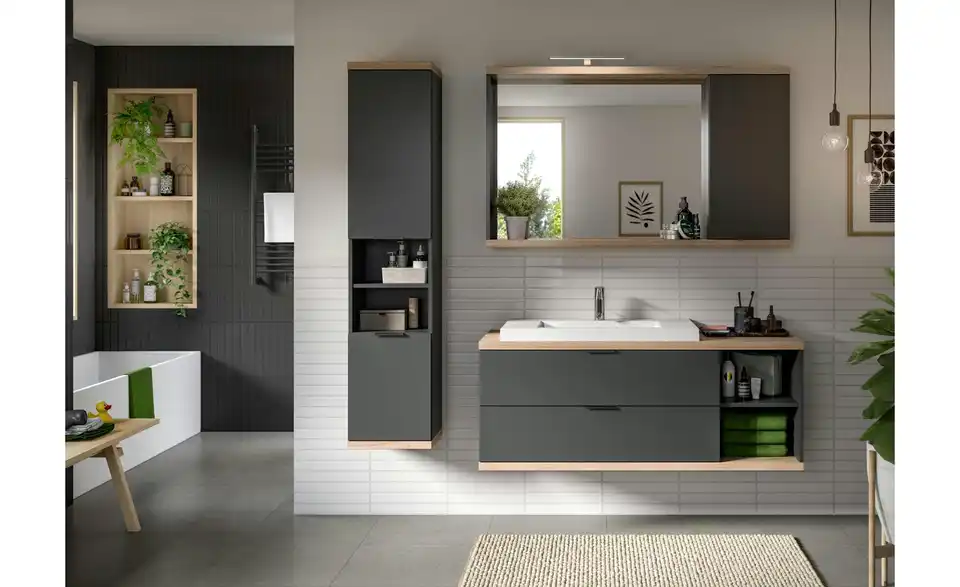 Waschbeckenunterschrank Nettebruch BHL 130|55|48 cm