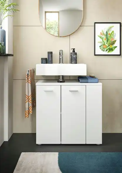 Waschbeckenunterschrank Langsee BHL 65|62|31 cm