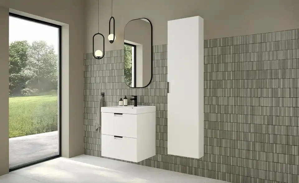 Hochschrank Arenholzer See BHT 42|170|15 cm Hochschrank Arenholzer See BHT 42|170|15 cm