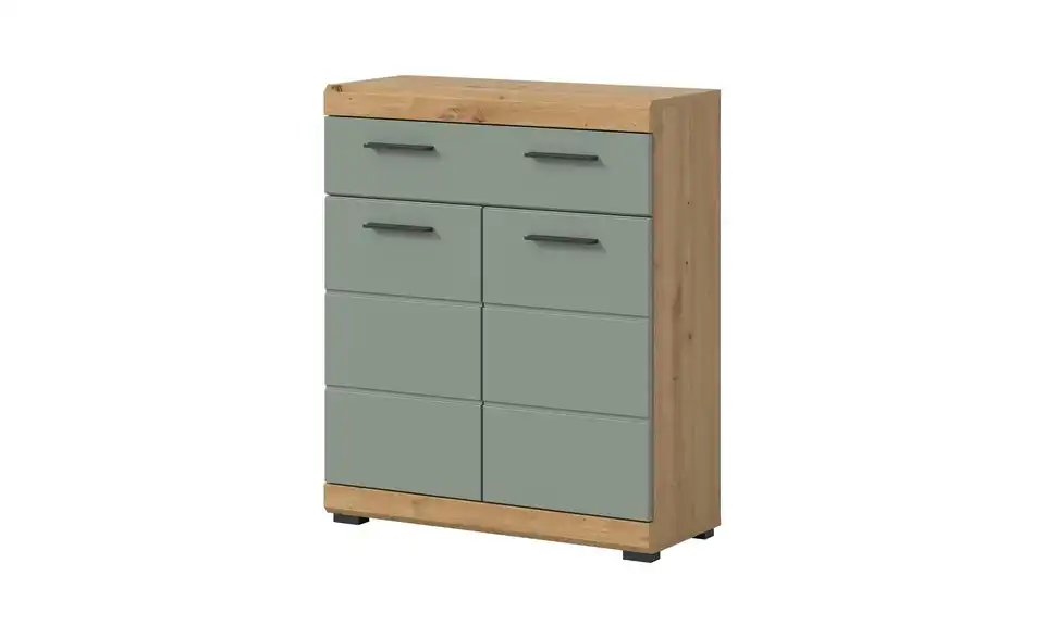 Unterschrank SCHLOONSEE, Breite 74cm, 2 Tür, 1 Schubkasten, 2 Fächer, MDF-Front in verschiedenen Farben erhältlich, Badmöbel, Badschrank, Kommode, Bad Schloonsee BHL 74|88|31 cm