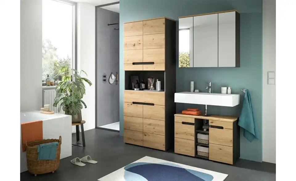 Hochschrank Canower See BHL 76|193|34 cm