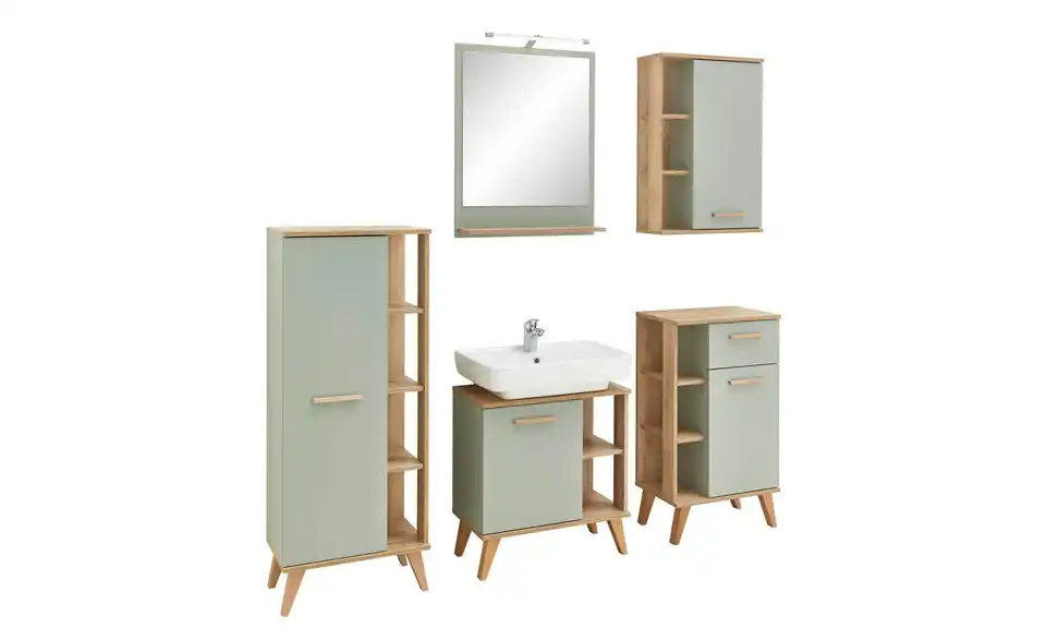 Badkombination Dehmsee BHL 161,5|200|33 cm