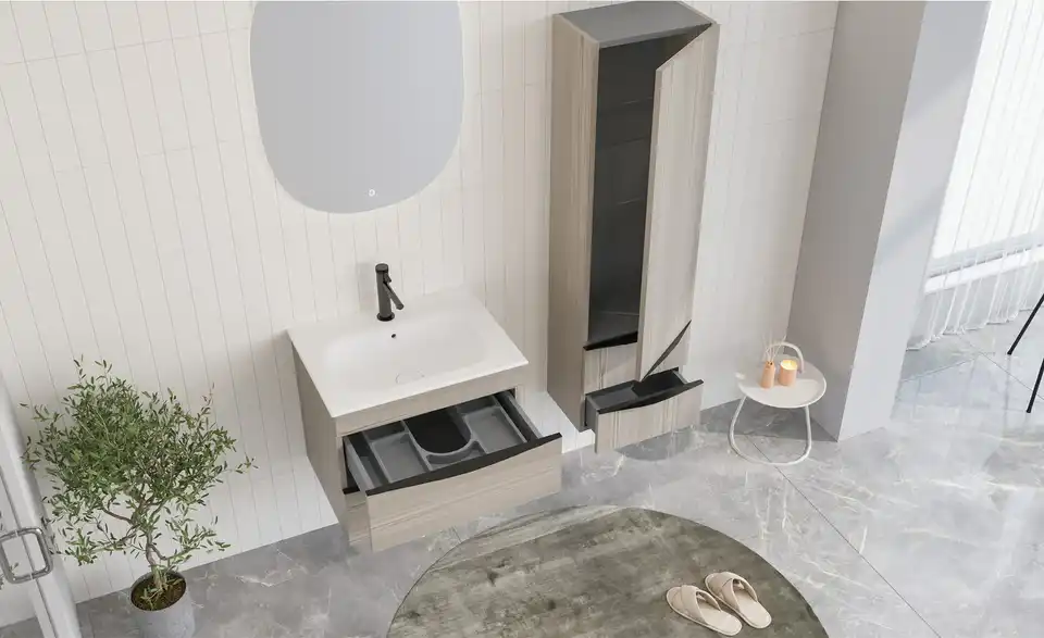 Hochschrank Wendsee BHT 40|138|27 cm